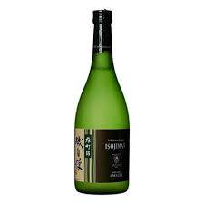 botella de sake de la marca Isojiman